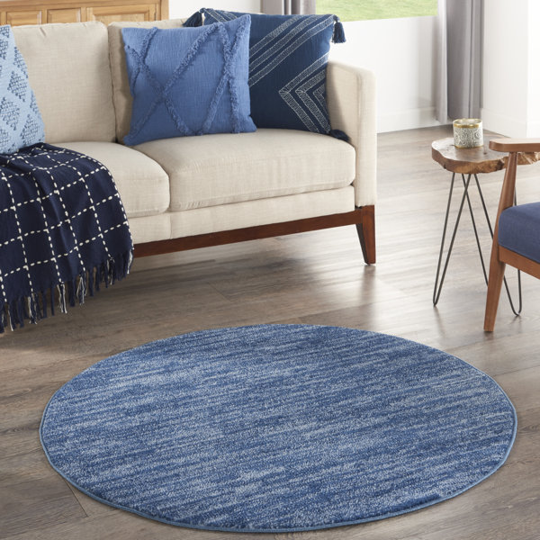 Latitude Run® Yitsel Navy Blue Indoor/Outdoor Rug Wayfair